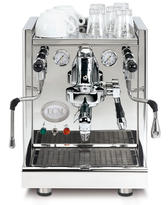 Espressomaskin fra ECM og Rancilio