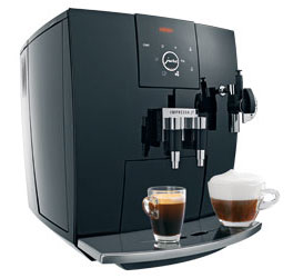 Jura kaffemaskin og espressomaskin
